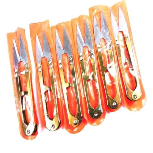 200pc/lot Sharp Yarn Scissor DIY Knitting Needlework Tool Thread Cutting Spare Parts Knitted Scissor Sets For Needle