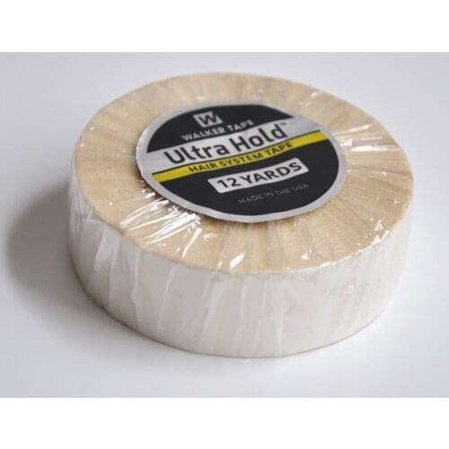 3/4inch(1.9cm)*12yards White Strong Wig Ultra Hold Double Sided Waterproof Adhesive Tape For Tape Hair Extension/Toupee/Lace Wig