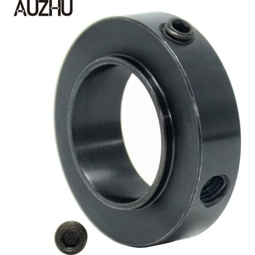 AUZHU SCJ -Stepped Shaft Collars Steel Clamping Elements Retaining Ring Shaft Sleeve Thrust Ring Throat Clamp Stop Rings