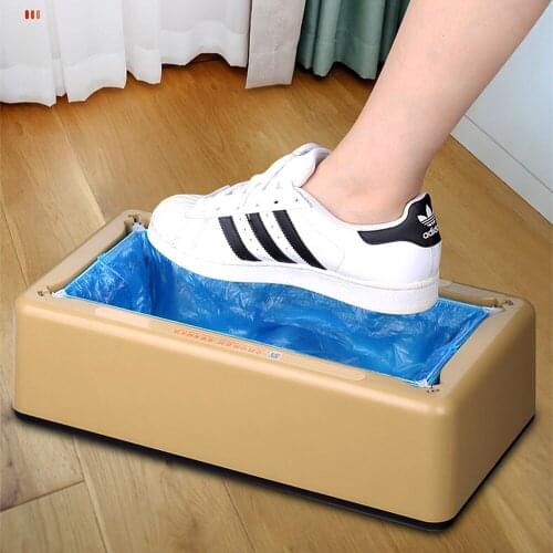 Automatic Shoe Cover Machine Home Office Disposable Foot Cover Machine Smart Overshoe Machine Shoe Film Machine Stepping B