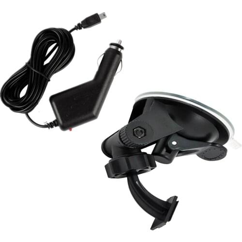 BOBLOV Car Charger and Car Bracket Set For WA7-D WN9 Body Camera