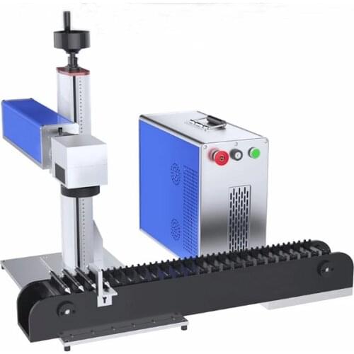 China Ball Pen Marker with Customized Conveyor Belt Metal Laser Logo Printing Marking Engraving Machine For Pens