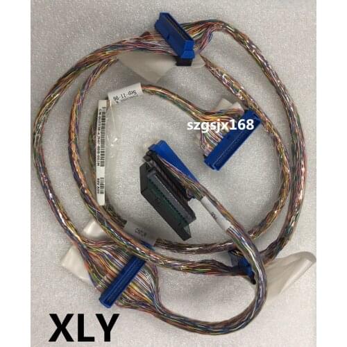 New for dell uj338/0uj338 scsi 68 pin hd68 u320 5 connector/4 device 1.5m / 5ft terminal cable set