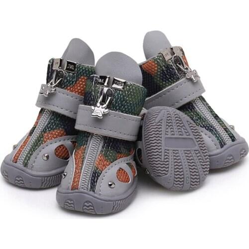 Pet Shoes For Small Dogs Cat Boots Paw Protecters Puppy Shoes Reflective Boots Chihuahua Yorkie Anti-Slip Shoes Pet Products