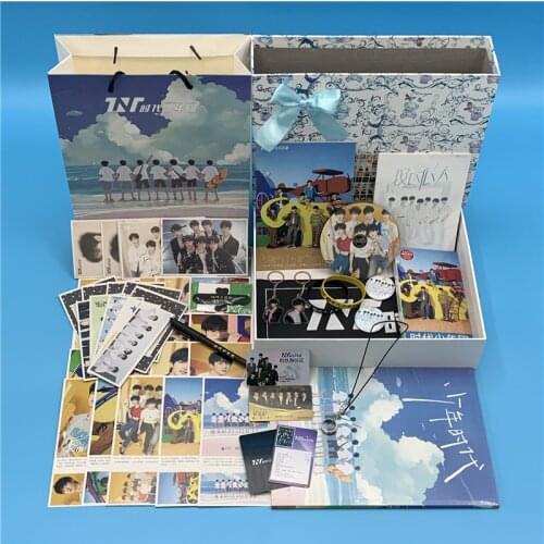 Teens In Times TNT Group Photobook Limited Luxury Gift Box Shi Dai Shao Nian Tuan Album CD Poster Bookmark Sticker Key-chain