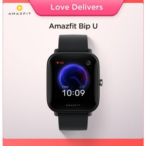 New Original Amazfit Bip U Smartwatch 5ATM Water Resistant Color Display Sport Tracking Smart Watch For Android iOS Phone
