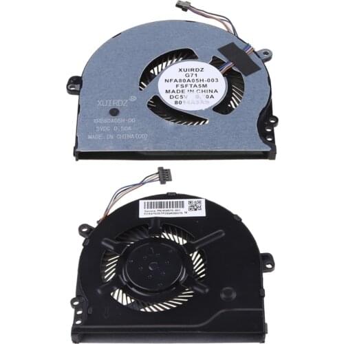 Replaced Metal Laptop CPU Cooling Fan for HP Pavilion 15-CC 15-CC708tx 15-CC715TX 15-CC710TX TPN-Q191 CPU Cooler 927918-001
