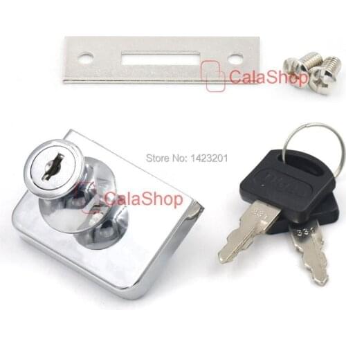 1 Set / Lot 51mmx35mm Metal Locks Furniture Drawer Desk Locks Wardrobe Cupboard File Cabinet Mailbox With 2 Keys Screws