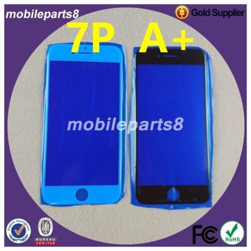 100pcs Touch Screen Digitizer Glass (not digitizer) for iPhone 7plus Front Screen Outer Glass Replacement