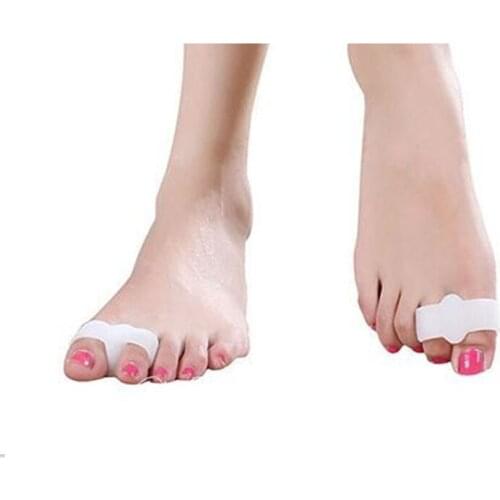10pcs Hallux Valgus Correction Pedicure Device Bunion Toe Separators Thumb Orthotics Corrector Splint Protector Foot Care Tool