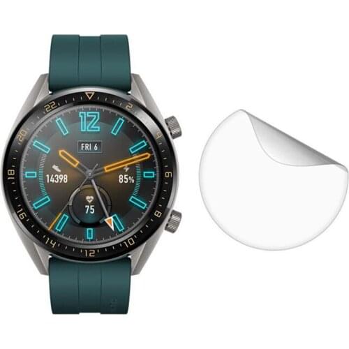 3pcs Soft Clear Protective Film Guard For Huawei Watch GT Active Smartwatch Display Screen Protector Cover Protection(Not Glass)