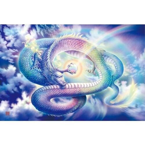 5D DIY square round Diamond Painting Chinese dragon Cross Stitch Diamond Embroidery Pattern Rhinestone Home Decor J0306