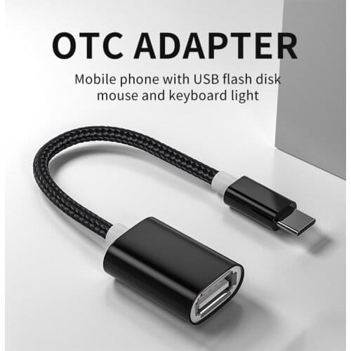 OTG Adapter Type-C To USB female Cable Compatible Android Smartphone dropshipping
