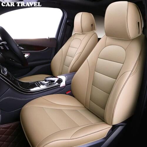 CAR TRAVEL Custom leather car seat cover for BMW x1 x2 x3 x4 x5 x6 z4 1 2 3 4 5 7 Series car seats protector car-styling