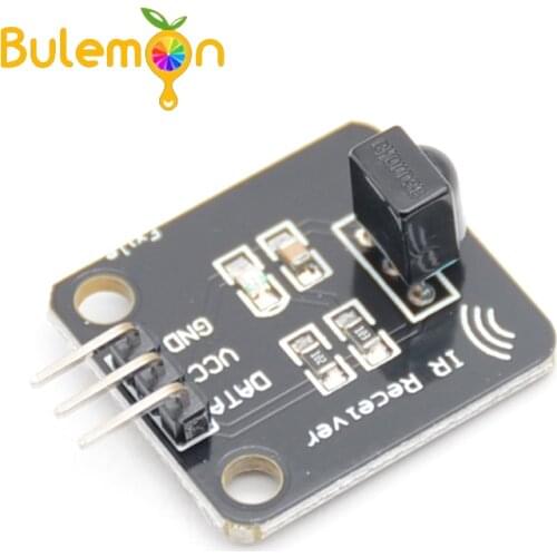 Digital 38KHz IR Receiver Sensors Switch Detector Module Infrared Transducer Boards 38KHz IR Receiver for Arduino