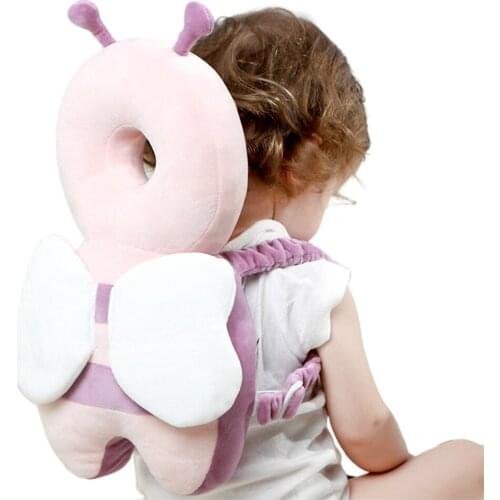 Baby Head Protection Pad Toddler Headrest Pillow Baby Neck Cute Wings Nursing Drop Resistance Cushion Baby Protect