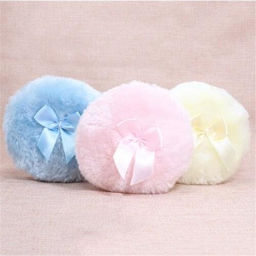 Fluffy Comfortable Perfect Powder Puff Promotes Healthy Skin 2020 Double-faced Fluff Design Newborn Supplies