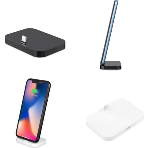 Docking Station For Mobile Phone Dock Dex Charging Station For iphone 5 6 7 8 11 12 Pro Stand With Charger Desktop Phone Holder