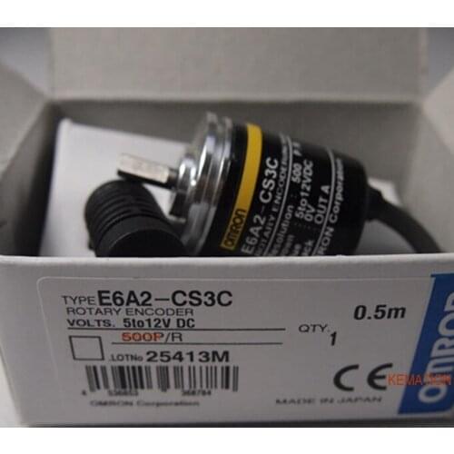E6A2-CS3C 500P/R Rotary Encoder New diameter 25mm 500PPR E6A2CS3C 5-12V DC