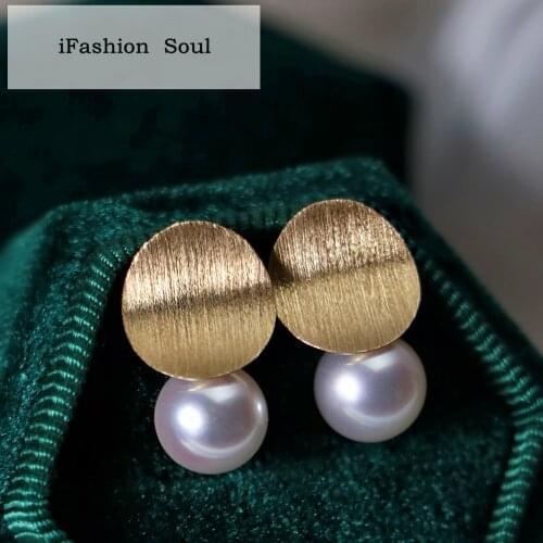 iFashion Soul Pearl Stud Earrings
