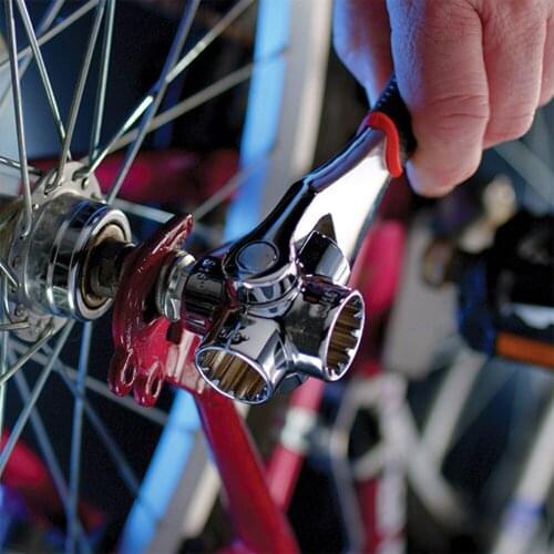 48in1 Multifunction 360 Degree Rotation Socket Wrench Works With Spline Bolt Release Single-end wrench Hand Repairing Tool