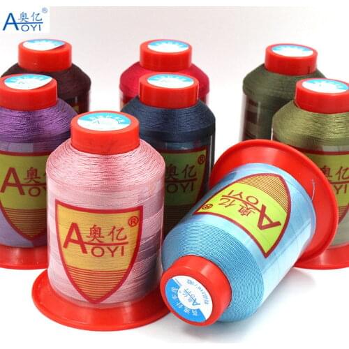 30# sewing thread polyester thread set strong 210D/3 sewing threads for machine fil polyester silk embroidery threads good pull