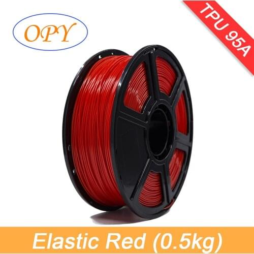 Filament Tpu 1.75 Rubber Flexible Flex Plastic Material 0.8 kg 3D Printer Thread Yarns Spinning Rods Coloring Ruski Kit Handle