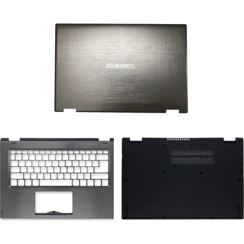 For acer spin 3 SP314-51 SP314-52 n17w5 new portable lcd cover back/palmrest/bottom case14 inch flip touch screen portable lcd c