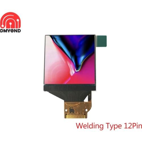 New IPS 1.3 inch 3.3V SPI interface LCD Full Color TFT Display Screen ST7789 ST7789V Driver IC 240*240 12PIN Direct Welding Type