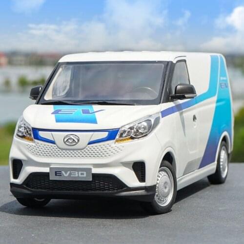 Original factory authentic 1:18 MAXUS EV30 Pure electric commercial vehicle transporter diecast classic model with small gift
