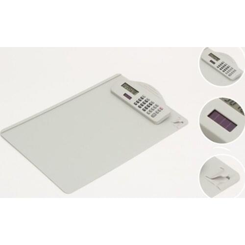 Plastic A4 Clipboard with Calculator Writing Pad File Folders Document Holder C5AE