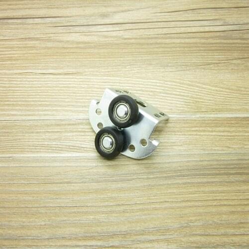 Wardrobe Door Pulley Wall Cabinet Paddle Wheel Side-mounted External Sliding Door Wheel Sliding Door Sliding Door Roller