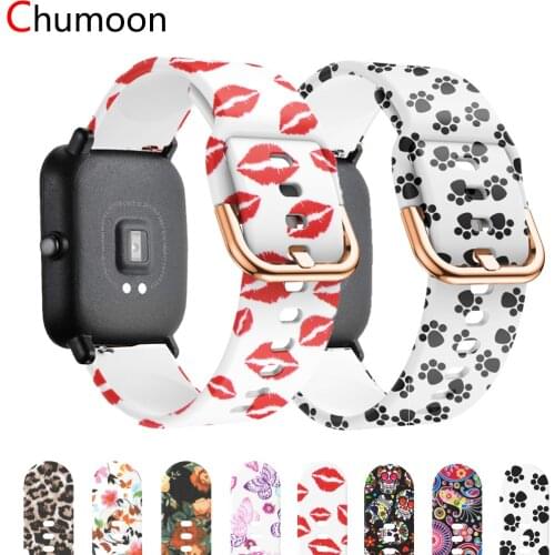 20mm Watch Strap for Huami Amazfit GTS bip gts 2 mini GTR 42mm Silicone watchband Bracelet samsung galaxy active 2 44mm 40mm