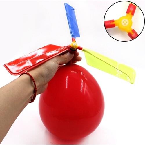 Birthday Party Decoration Kids Party Supply Childrens Gift Creative Helicopter Balloon Portable Outdoor Playing Flying Toy New