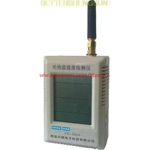 XS-7380A wireless temperature and humidity detector