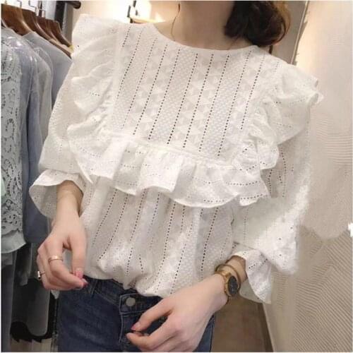 Ажурные блузки YMXJYWL China At AliExpress