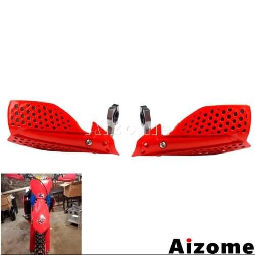 Dirt Bike Motocross X-Ultimate Handguards 7/8" Handlebar Enduro Red Handguard For Honda XR CRF 1-1/8" Bar Hand Protection
