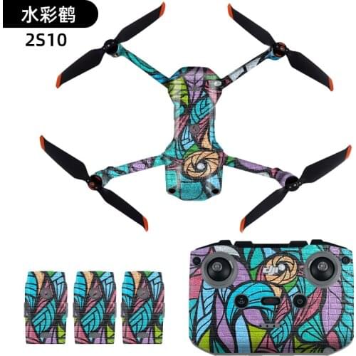 Mavic Air 2S Skin Sticker Protective PVC Stickers Drone Body with Battery Arm Remote Control Protector for DJI Mavic Air 2S