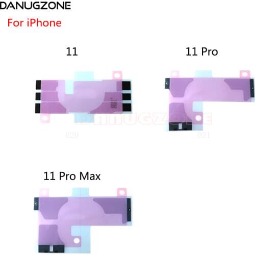 10PCS/Lot Battery Adhesive Sticker For iPhone X XS XR XSMax 11 Pro Max 12 Mini Battery Glue Tape Strip Tab