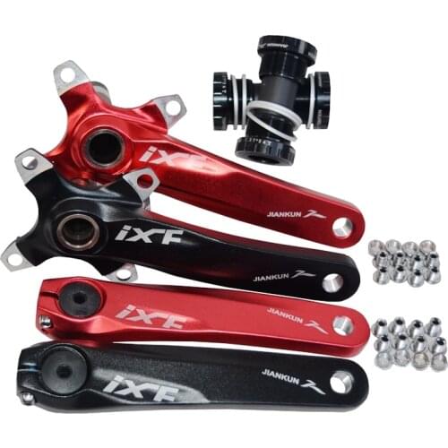 104BCD MTB Bike Crankset Aluminum Alloy With Bottom Bicycle Crankset MTB Crank Bike
