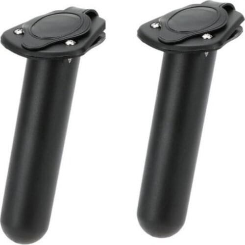 2 Flush Mount Fishing Rod Holder Kayak Canoe Boat Equipment Tool Accessories