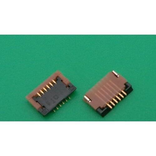 6pin 6 pin FPC connector socket for xiaomi redmi 1s 2 TP Touch digitizer screen Connector Port on mainboard replacement