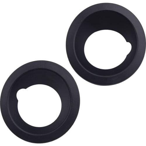 Car 2pcs Left & Right Side Front Bumper Fog Light Lamp Ring Cover Frame Fit For BMW X3 E83 2004-2006