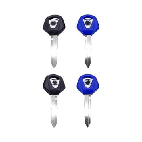 White key uncut motorcycle keys for yamaha yzf r6 r1 r3 xjr1300 motoring accessories