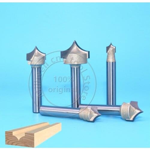 Free shipping-1PC,CNC solid carbide tungsten Woodworking router bit,wood tool,MDF,PVC,round bottom engraving milling cutter