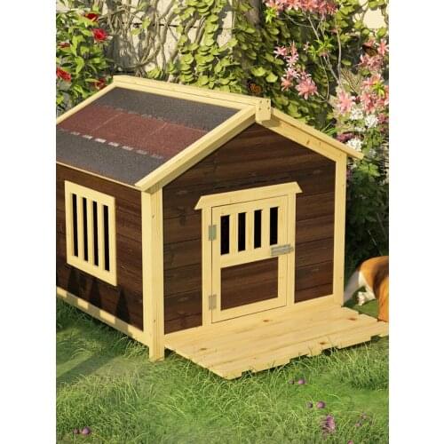 Large Kennel, Rain And Sun Protection, Large Space For Ventilation, Universal Dog House For All Seasons Indoors And Outdoors
