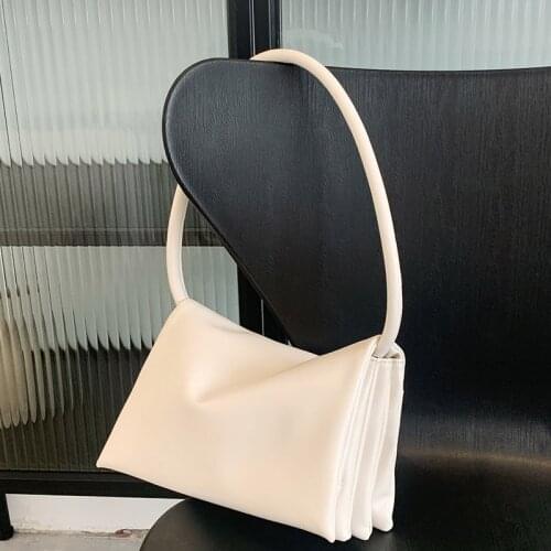 Brand Women Shoulder Pouch Multi layer pocket Soft Leather Handbags For Women Solid Color Clutch Purse Women Shoulder Bag Bolsos