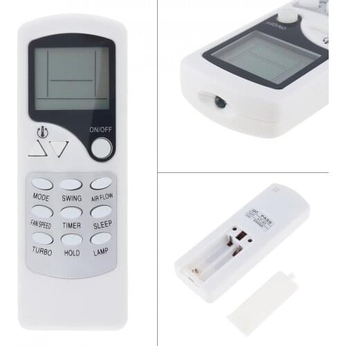 Kelang English Air Conditioner Remote Control Support 2 x AAA Batteries with HD Large Screen for Chigo LT-01