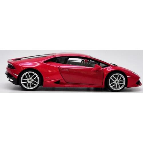 Zakka Collectible Static Craft 1:18 Model Cars Alloy Vehicles Home Decor 1/18 Sports Car Birthday Gift Huracan Coupe LP610-4