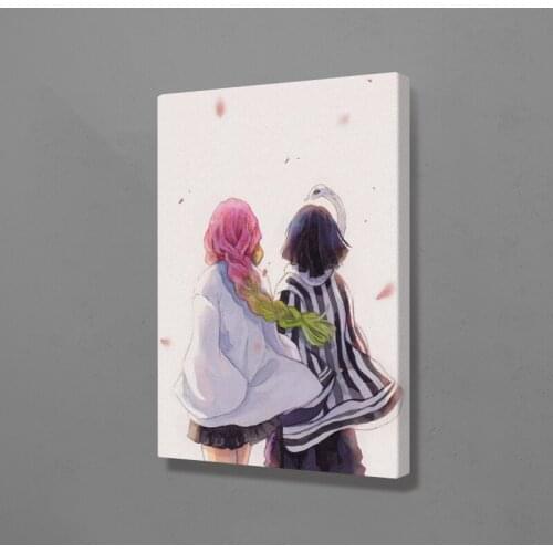 Mitsuri Kanroji Obanai Iguro anime Wall Art Canvas Decoration poster prints for living room Home bedroom decor Painting